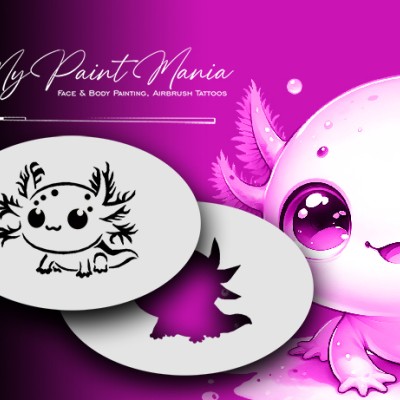 My Paint Mania Shimmer the sparkly Axolotl My Paint Mania Shimmer the sparkly Axolotl